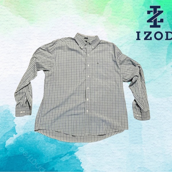 IZOD Men's Button Down - Picture 2 of 4